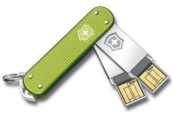 Swiss Army Slim USB Flash Drives