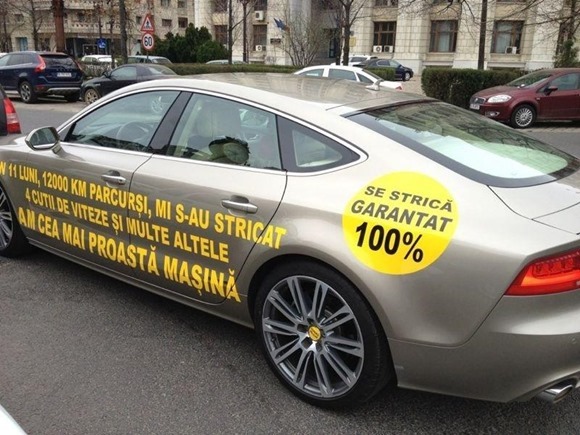 Audi a7 cutie de viteze stiricata