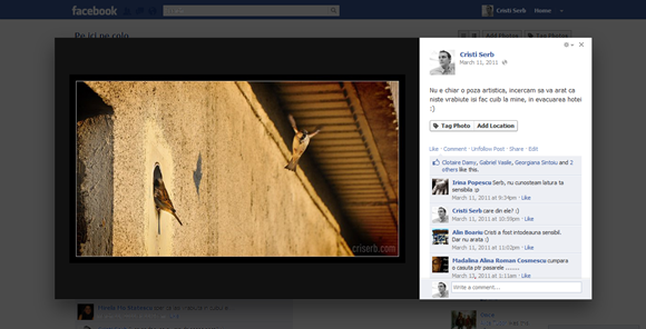 facebook si-a schimbat modul de afisare a pozelor