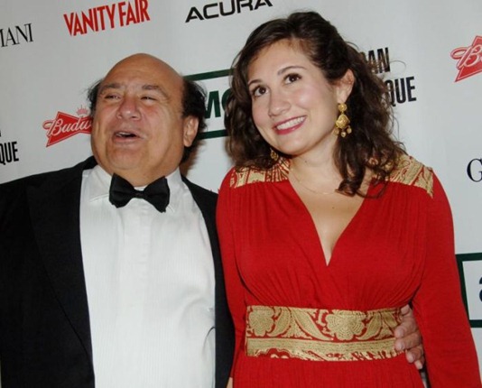 Danny DeVito and his daughter Lucy Danny DeVito and his daughter Lucy