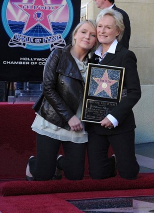 Glenn Close and daughter Starke Glenn Close and daughter Starke