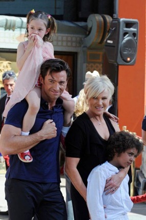 Hugh Michael Jackman and his family Hugh Michael Jackman and his family