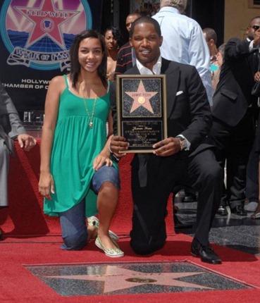 Jamie Foxx and his daughter Jamie Foxx and his daughter