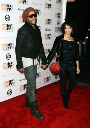 Lenny Kravitz and daughter Zoe Lenny Kravitz and daughter Zoe
