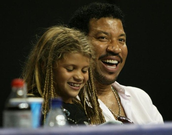 Lionel Richie and daughter Lionel Richie and daughter