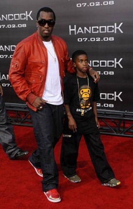Sean Diddy Combs and his son Christian Sean Diddy Combs and his son Christian